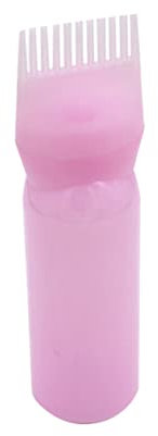Haarfärbemittel -applikator Wurzel Kamm Applikator Haar Malvorlagen Mit Pinsel, Kammflaschen -applikator, Haarfärbemittel Kammflasche, 120 Ml Rosa