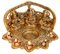 Wonder Care Lakshmi Ganesha Saraswati Diya Lamp for Pooja and Home Decoration, Diwali Decorations for Home, Traditional Diya Diwali Gift, Diya Lamp for Pooja