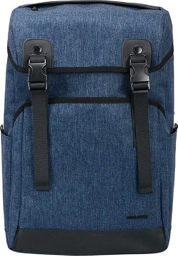 David Jones Backpack Laptop Bag 15 inch, blu, L