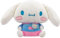 Jazwares Peluche de Hello Kitty and Friends, Cinnamoroll Series 1 - Sudadera con capucha y accesorio para mejor amiga - Producto oficial de Sanrio de