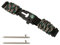22mm Nylon Armband, 6 in 1 Paracord Uhrenarmband, Ersatz Sport Loop Uhrenarmband Passend für Huami Uhrenarmband, Sportarmband für Outdoor Camping Abenteuer (Ozeantarnung)