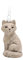 ZauberDeko Christbaumschmuck Anhänger Tiere Fuchs Eichhörnchen Eule Baumschmuck Weihnachten, Form:Fuchs