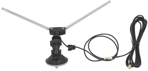 Antena Receptora SDR Kit de Antena Dipolo Multiusos con Cable RG174 de 60 Cm y Conector Macho SMA para Principiantes SDR