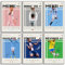 BAOGELI Messi, Ronaldo, Mbappe, Haaland, Neymar Soccer Leinwandposter, Wandkunstdruck, 6 Stück, Geschenke für Jungen, Wohnzimmer, Schlafzimmer, Dekoration, ungerahmt: 20,3 x 30,5 cm