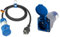 as - Schwabe Câble Adaptateur CEE pour Le Camping 1.5m, coupleur CEE 3 pôles avec indicateur & Adaptateur Compact sans câble Femelle 16A 2P+T en Mâle CEE17 pour Camping, NAUTISME... - Zenitech
