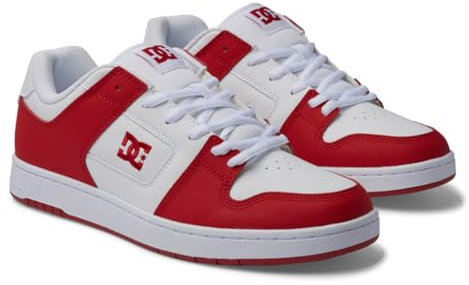 DC Shoes Manteca - Leather Shoes for Men - Lederschuhe - Männer - 45 - Weiss