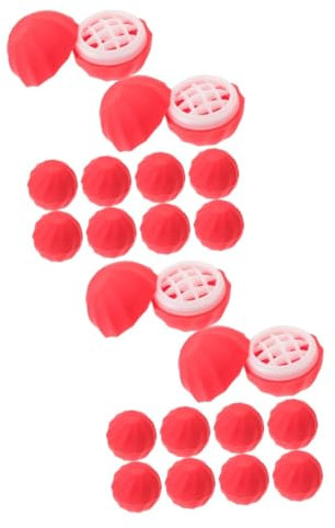 BELLIFFY 20stücke Teiliges Kugel Lippenbalsam Behälter Nachfüllbare Tragbare Und Auslaufsichere Döschen Für Lippenpflege Für Unterwegs
