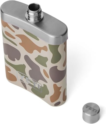 YETI Rambler Flask, Wetlands Camo, 7 oz (207 ml)
