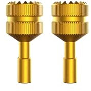 QMSOZMD Repuestos para Drones 1 par for dji RC Thumb Rocker Mini 3 Pro Drone con Control Remoto de Pantalla Joystick de aleación de Aluminio for dji Mini 3 Pro Accesorios(Gold)