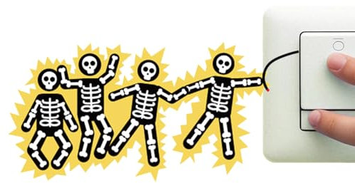 Warnschild Stromschlag, Innen- & Außenbereich Warnhinweis Sicherheitsschild, Wasserdichtes Gefahrenschild Entfernbar Sicherheitsaufkleber Für Hotels Restaurants Gewerbe