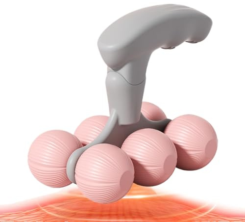Neck Massager Roller, Muscle Rolling Ball, Cervical Spine Relief Tool, Handheld Massage Roller, Body Relaxation Accessory With Usage For Shoulder Back Foot Leg Dad Mother Woman Men Adult Husband