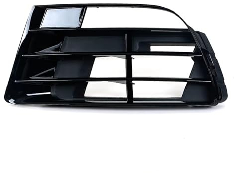 Front Grille Für VW Für Scirocco R 2009–2014: Nebelscheinwerferabdeckung, Unterer Kühlergrill Für Die Vordere Stoßstange Nieren Schwarz Kühlergrill(Left)