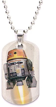 Star Wars Rebels Chopper Children Dog Tag Pendant with Chain