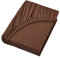 NatureMark Jersey Spannbettlaken, Spannbetttuch 100% Baumwolle in vielen Größen und Farben MARKENQUALITÄT ÖKOTEX Standard 100 | 140 x 200 cm - 160 x 200 cm - Schoko braun