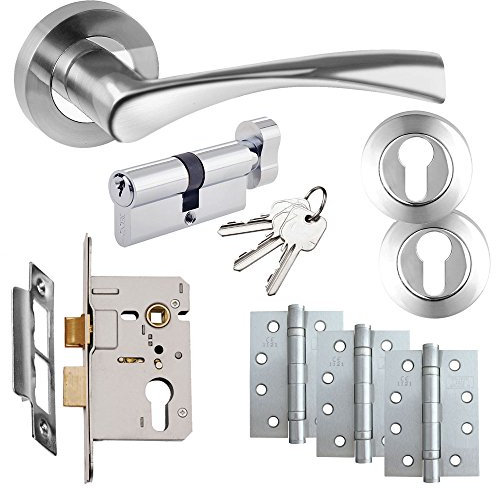 Astrid Door Handle Set - Euro Lock Door Pack