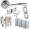 Astrid Door Handle Set - Euro Lock Door Pack