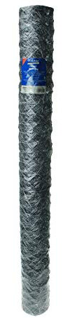 Astone heavy duty galvanised chicken wire netting roll: 900mm wide, 10m long, 50 mm mesh, 19g wire diameter
