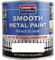 Granville Black Brush On Smooth Finish Metal Paint 750ml