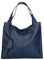 Chicca Borse Borsa a Spalla Donna in Pelle Made in italy 40x36x10 Cm