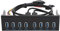 Panel Frontal USB 3.0 19PIN Super Speed para Unidades de Disco DE 5,25 Pulgadas - y Linux y iOS - Panel de Unidad Optica HUB de 8 Puertos