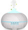 WD&CD 300-400 ML Essential Oil Diffusers Ultrasonic Aroma Diffuser Humidifier Cool Mist, Waterless Auto-off, Adjustable Mist Mode, 7 Color Changing Lights, 3 Timer Setting/Whisper Quiet (White)