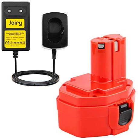 Joiry 14.4V 3.5Ah Ni-MH Batterie avec Chargeur pour Makita PA14 1420 1422 1433 1434 1435 1435F 192600-1 193985-8 192699 193157-5 193158-3 Makita 1051D 4033D 5094D 6280D 8280D JR140D ML140 UB140D