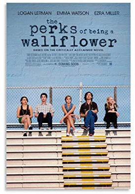 RUIQIU Poster, Motiv: Perks of Being A Wallflower, 40 x 60 cm