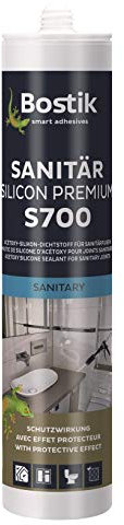Bostik S700 Sanitärsilicon Premium pergamon 1K Silikon Dichtstoff 300ml Kartusche