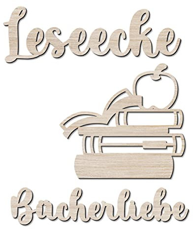 Papierdrachen Wanddekoration aus Holz - ideale Deko für das Kinderzimmer & Büro - Wooden Cutout - Vintage - Boho - Größe ca. 38 x 31 cm - Leseecke - Set 4