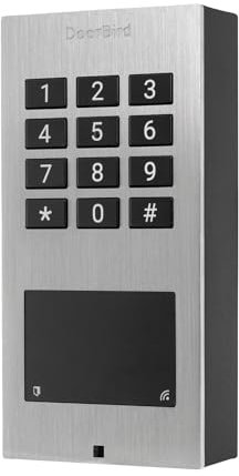 DoorBird A1121 Aufputz IP Zutrittskontrollsystem | Zutrittskontrolllösung mit Keypad, RFID und Bluetooth, in Edelstahl V2A