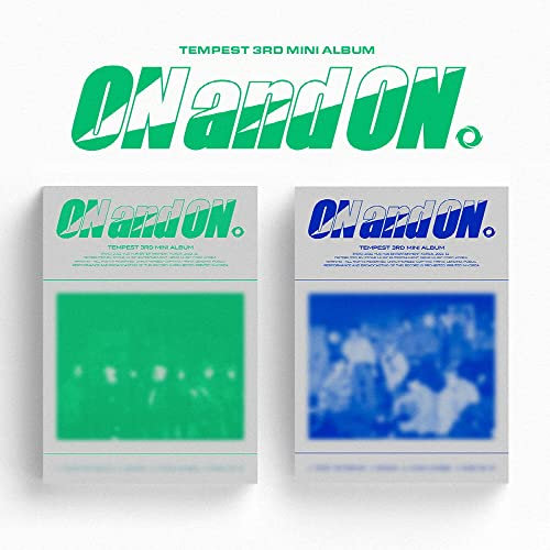 TEMPEST - 3rd Mini Album [ON and ON] (Green+Blue ver. SET)