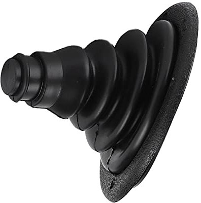 Tbest Piezas de Yate de Barco, Cable de Cambio de Dirección Marino, Fuelle Protector de Plástico de Goma para Coches, Barcos, Yates, Negro (B (negro))