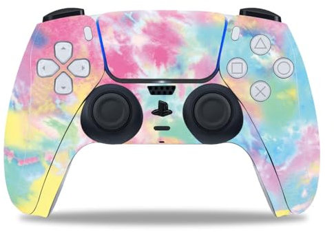 Wonhomke Mehr Design für PS5 Gamepad Joystick Skins für PS5 Steuergeräte Controller PVC Aufkleber für PS5 Controller Skin Aufkleber (PS5-007)