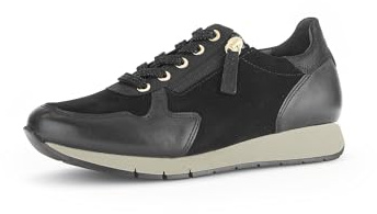 Gabor Damen Low-Top Sneaker, Frauen Halbschuhe,Moderate Mehrweite (G)
