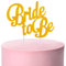 CHEERYMAGIC Bride to Be Wedding Cake Topper, Glitter Bridal Shower Cake Decorations for Wedding Engagement Bachelorette Party Hen Party A6-XNZMCP
