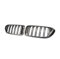 Front Nieren Kühlergrill Für 6-Serie GT G32 2018 2019 2020 Doppel Lamellengrills ABS Auto Front Nierengrill Haube Racing Grill Frontgrill(Kohlenstoff-Look)