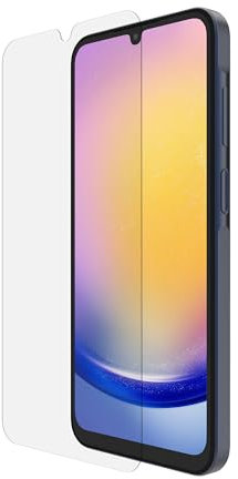 Belkin ScreenForce TemperedGlass Protection d'écran pour Samsung Galaxy A25 5G (protection antirayure et intégrale, verre trempée, compatible avec les coques, support Easy Align)