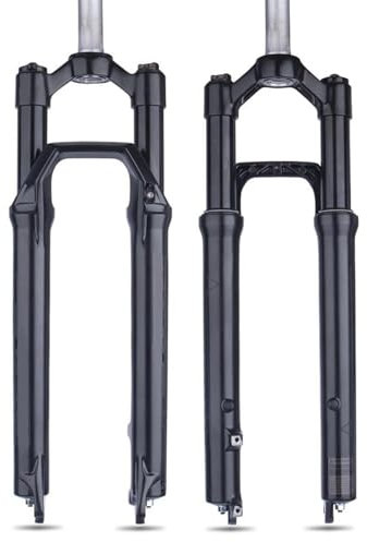 KLYso 100mm Travel ，9mm Axle，Disc Brake Compatible, Mechanical Lockout System, Independent Fork Bridge Mountain Bike Suspension Fork(27.5 inches)