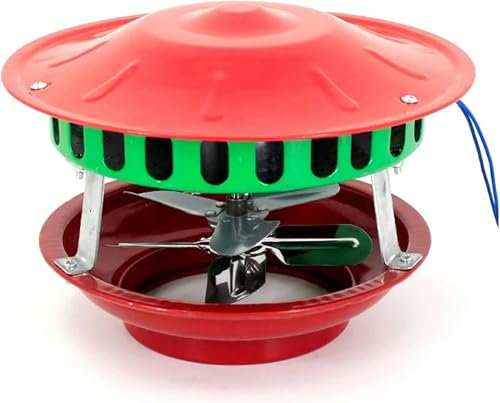 FKINGLRK Extractor de Humos para Chimenea de 100 W, Extractor de Humos para Chimenea, Tapa de Chimenea, máquina extractora de Humos para chimeneas de Techo de viviendas