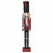 Soldato schiaccianoci natalizio in legno h. 120 cm, rosso e blu, Santa's House