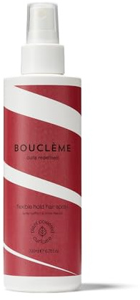 Bouclème Locken Haarspray Damen Flexible Hold Hairspray (250ml) | Haarspray mit flexiblem Halt für definierte Locken und Textur, natürlicher Glanz, Anti Frizz, ohne Rückstände, vegan
