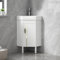 HXYhydrypd Mobile Bagno a Pavimento con Lavabo in Ceramica, Lavabo Angolare, Mobile Bagno con Lavabo, Mobili Bagno con Lavabo per Piccoli Spazi(38cm/15in)