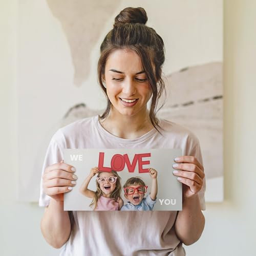 Coffret chocolat Kinder XXL personnalisé - 32 tablettes (4 x 100g) avec nom et message personnel - Cadeau unique avec impression parfaite en couleur - Dimensions 31,8x17x1,3 cm