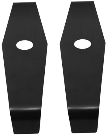 PHENOFICE 2pcs Manganese Lawn Mower Sawblades for Efficient Grass Cutting Gardens and Parks Lightweight Design for Easy Handling and Use