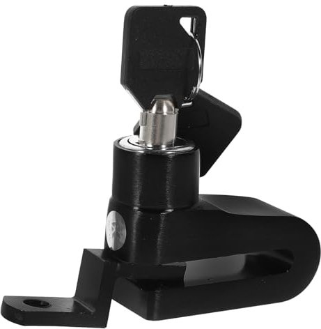 Amosfun Lucchetto Antifurto Per Freno a Disco Blocca Disco Per Veicoli a Due Ruote Accessorio Di Sicurezza Per Parcheggio All Aperto Casa