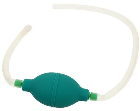 Silicona y Plástico Irrigador Nasal Azul, 1 Juego Manual | Cabezal de Repuesto Incluido, Reutilizable y Portátil, para Limpieza de Cavidad Nasal y Ojos