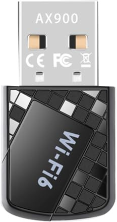 Orolotay WiFi 6 Network Card 2.4G and 5GHz 900Mbps USB WiFi Adapter Wireless USB Dongle 5Dbi Antenna Card Receiver for PC Laptop