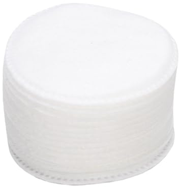 LUCKDANO Cotton Rounds Makeup Double Side – 100 Stück 3-lagige, Weiche, Fusselfreie Wattepads aus Pflanzenfasern für das Gesicht, Ideal Zum Entfernen von Make-up und Zur Hautpflege (80 Stück)