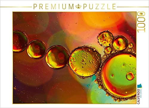 CALVENDO Puzzle Farbrausch mit Öl und Wasser 04 | 1000 Teile Lege-Größe 64 x 48 cm Foto-Puzzle für glückliche Stunden