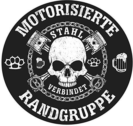 Spaß Kostet Aufkleber Biker Motorisierte Randgruppe (Wetterfest)